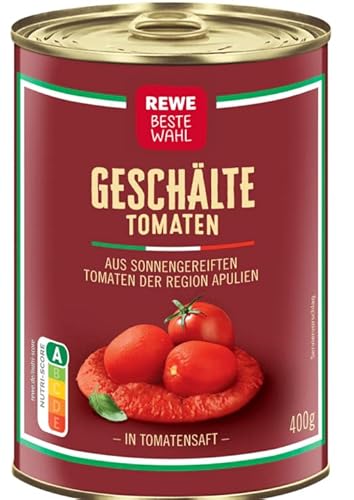 Rewe Beste Wahl Geschälte Tomaten 6x400g von Rewe Beste Wahl