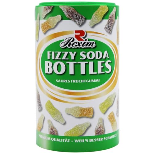 Rexim Fizzy Soda Bottles 250g Saure Fruchtgummis von Rexim