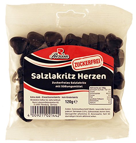 Rexim Salzlakritz Herzen 120g von Rexim