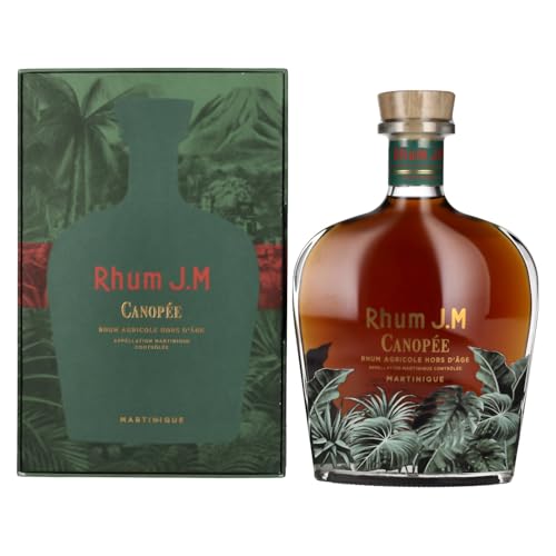 Rhum J.M Canopée Martinique Agricole Hors D'Âge 46% Vol. 0,7l in Geschenkbox von Rhum J.M