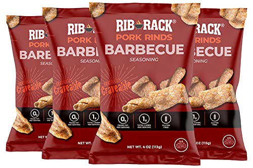 Rib Rack Schweinefleisch-Rinds, Barbecue – 4 x 118 ml von Rib Rack