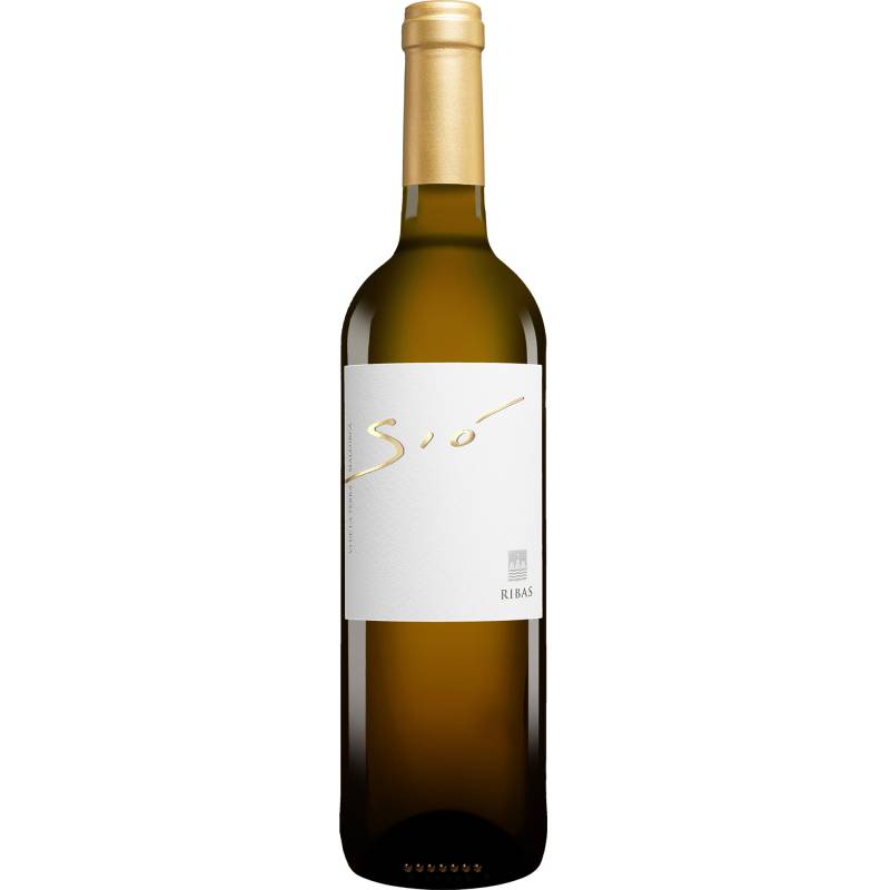 Ribas Blanc »Sió« 2023  0.75L 13% Vol. Weißwein Trocken aus Spanien von Ribas (Hereus de)