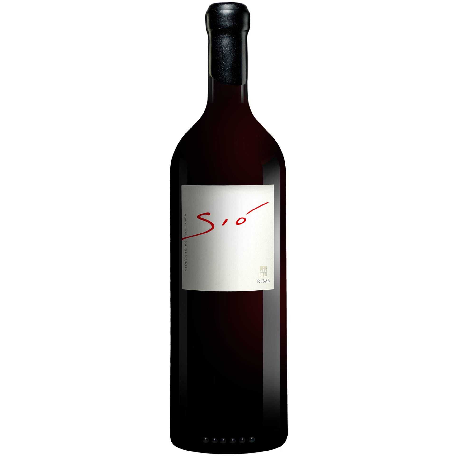 Ribas Negre »Sió« - 3,0 L. Doppelmagnum 2022  3L 14.5% Vol. Rotwein Trocken aus Spanien von Ribas (Hereus de)