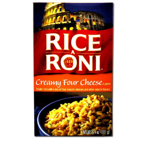 Golden Grain Co. Rice-A-Roni - Creamy Four Cheese, 2er Pack (2 x 181 g Packung) von Rice-A-Roni