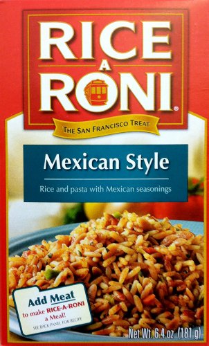 Rice-A-Roni Mexikanischer Stil, Geschmack, 180 ml, 8 Stück von Rice-A-Roni