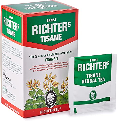 Richter's Kräutertee Transit 40 g - Herbal Tea in Teabags - 0,65 m³ von UINCLU