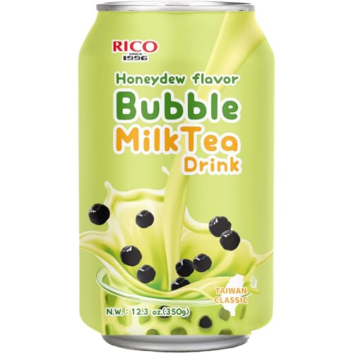 RICO - Bubble Milk Tea Getränk Honigmelone - 1 X 350 ML von Rico