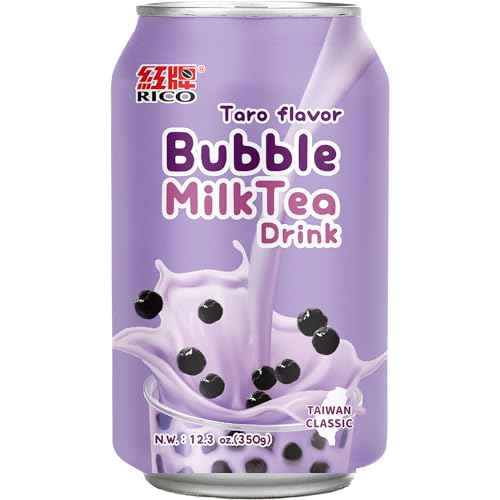 RICO - Bubble Milk Tea Getränk Taro - 1 X 350 ML von Rico