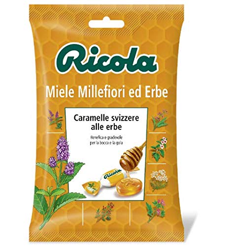 Ricola Caramelle Miele Millefiori ed Erbe bonbon mit honig 70g von Ricola