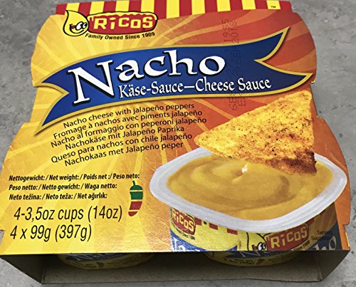 Rico's Nacho Cheese Dip, 4x 3.5 Ounce by Rico's von Ricos