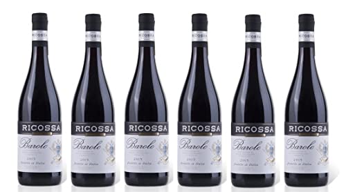 6x 0,75l - 2019er - Ricossa - Barolo D.O.C.G. - Piemonte - Italien - Rotwein trocken von Ricossa