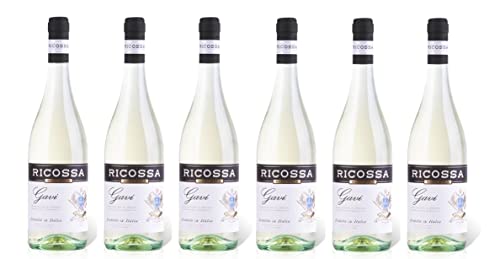 6x 0,75l - 2023er - Ricossa - Gavi D.O.C.G. - Piemonte - Italien - Weißwein trocken von Ricossa