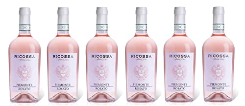 6x 0,75l - 2023er - Ricossa - Rosato - Piemonte D.O.P. - Italien - Rosé-Wein trocken von Ricossa