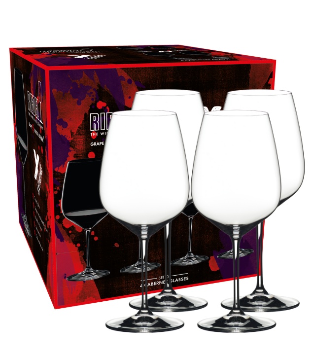 Riedel Rotweinglas Cabernet 4er Set von Riedel