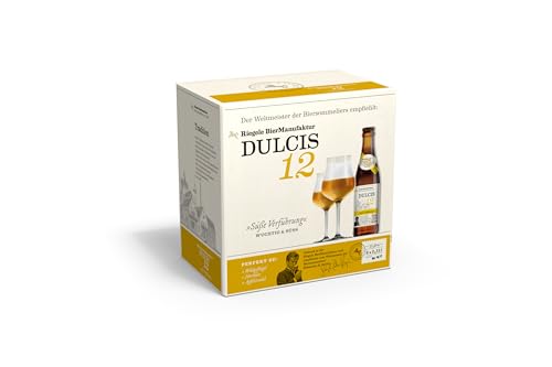 Riegele Dulcis 12 - Süße Verführung - Honigsüßes Starkbier, Craft Beer aus Bayern (8 x 0,33l) von Riegele