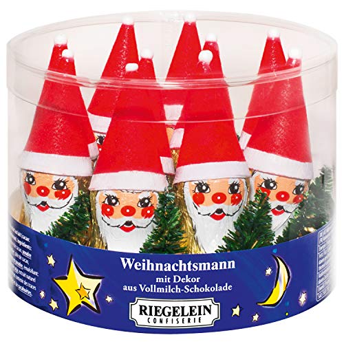 Milchschokolade vereitelt Christmas Santa mit Baum Voller Kasten 10 x 14g Bonbons von Riegelein und Sohn GmbH & Co. KG