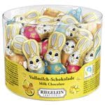 Riegelein Langohrhäschen Nicki Vollmilch Schokolade 24 x 12g von Riegelein