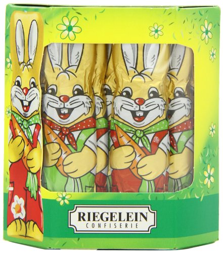 Riegelein Osterhasen Massiv 10er, 3er Pack (3 x 125 g) von Riegelein