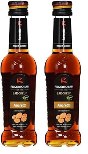 Riemerschmid Bar-Sirup Amaretto (1 x 0.25 l) (Packung mit 2) von Riemerschmid