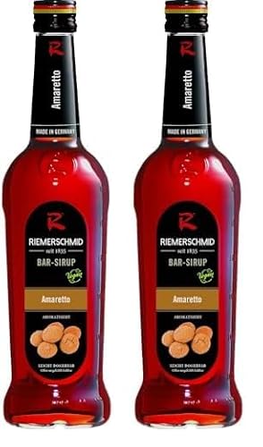 Riemerschmid Bar-Sirup Amaretto (1 x 0.7 l) (Packung mit 2) von Riemerschmid