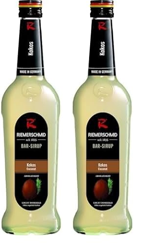 Riemerschmid Bar-Sirup Kokos (1 x 0.7 l) (Packung mit 2) von Riemerschmid