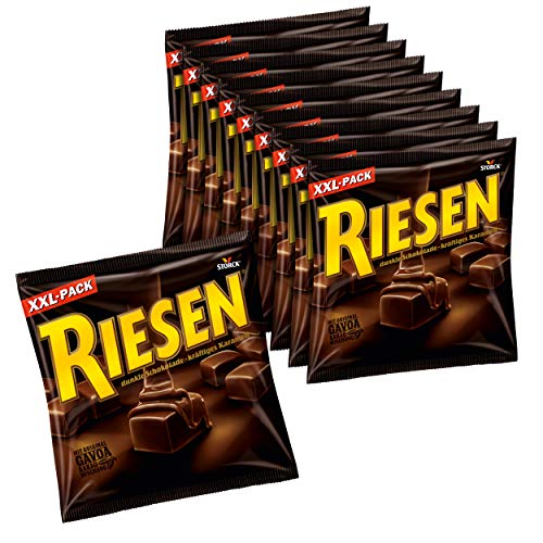 RIESEN (10 x 377g) / Karamellbonbon umhüllt von dunkler Schokolade von Riesen