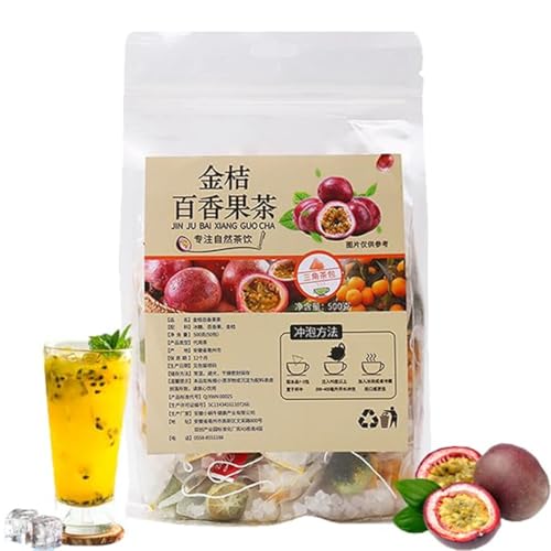 Kumquat Passionsfruchttee, Ginseng Wolfberry Tee und Passionsfruchttee, gefriergetrockneter Passionsfruchttee, saurer und süßer Kumquat Tee, Passionsfrucht-Zitronen-Kumquat-Tee (1) von Rietoiu