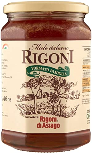 3x Rigoni di Asiago Miele Italiano Formato Famiglia Honig Familienformat Einmachglas 750g 100% Italienisches Produkt Italienische Imkers Bienenstockprodukte von Rigoni di Asiago