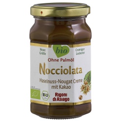 Nuss-Nougat-Aufstrich Nocciolata von Rigoni di Asiago