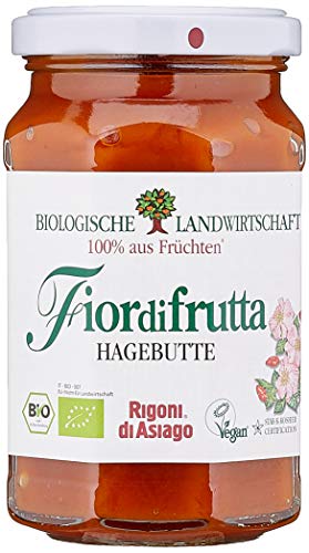 Rigoni di Asiago Fiordifrutta - Fruchtaufstrich - Hagebutte Bio, 1er Pack (1 x 250 g) von Rigoni di Asiago