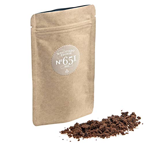 Muscovado Rohrzucker N°651 | Großpackung 500g | edle nussige Karamellnote von Rimoco