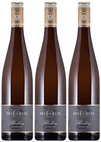 Weingut Rings Riesling Kalkmergel 2017 trocken (3 x 0.75 l) von Rings