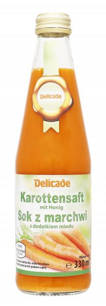 Delicade Karottensaft mit Honig von Delicasa