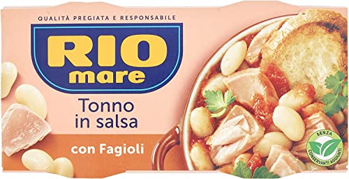 6 Rio Mare tonno e fagioli fertiggerichte Thunfisch und Bohnen 160g Instant food von Rio Mare