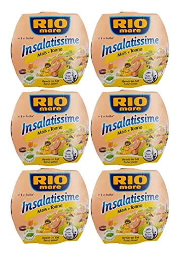 6x Rio Mare Tonno Insalatissime Delizia Mais e Tonno Mais und Thunfisch 160g von Rio Mare