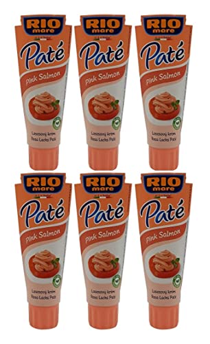 6x Rio Mare Patè Tonno Salmone rosa Lachs Thunfischcreme 100g Streichfähige von Rio Mare