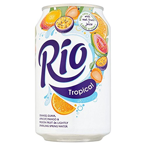 Rio Tropical 330ml (Packung mit 24 x 330 ml) von Rio