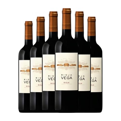 Rioja Vega Robles Rioja Eiche 75 cl Rotwein (Karton mit 6 Flaschen von 75 cl) von Rioja Vega