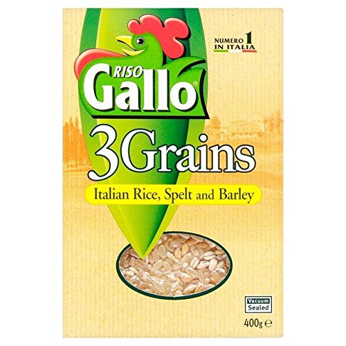 Riso Gallo 3 Kornreis, Gerste Und Dinkel-Risotto 400G von Riso Gallo