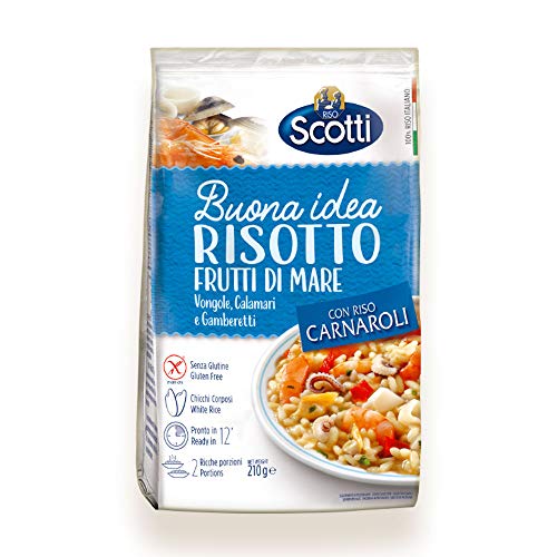 Riso Scotti Ital. Risotto mit Meeresfrüchten, 4er Pack (4 x 210 g) von Riso Scotti