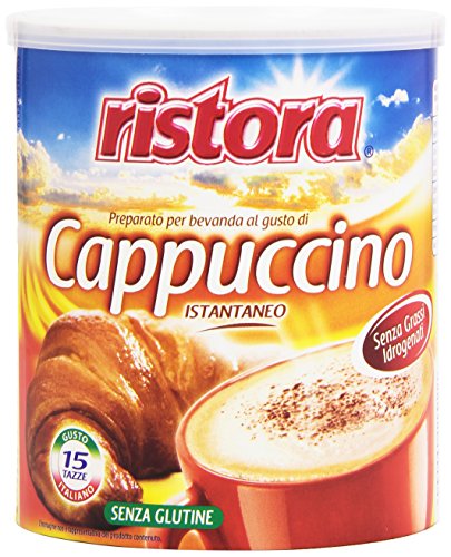 Ristora – Vorbereitet für Getränk an Geschmack-Cappuccino, für 15 Tassen, glutenfrei – 250 g von Ristora