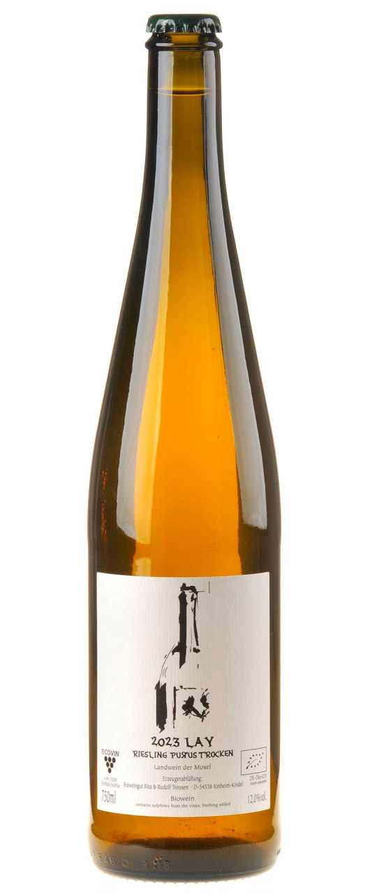 Rita & Rudolf Trossen Lay Purus Riesling trocken Bio 2023 von Rita & Rudolf Trossen