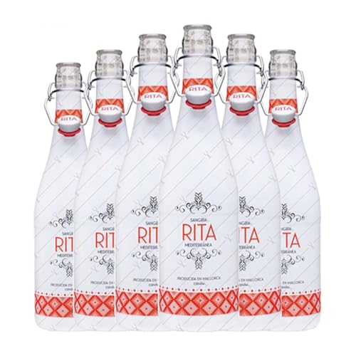 Sangriawein Rita 75 cl (Karton mit 6 Flaschen von 75 cl) von Rita