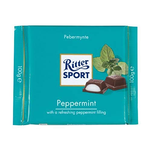 Ritter Sport 100g, Pfefferminz 12 x 100 g von Ritter Sport