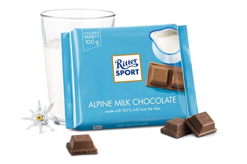 Ritter Sport Alpenmilch, 12er Pack (12 x 100 g) von Ritter Sport