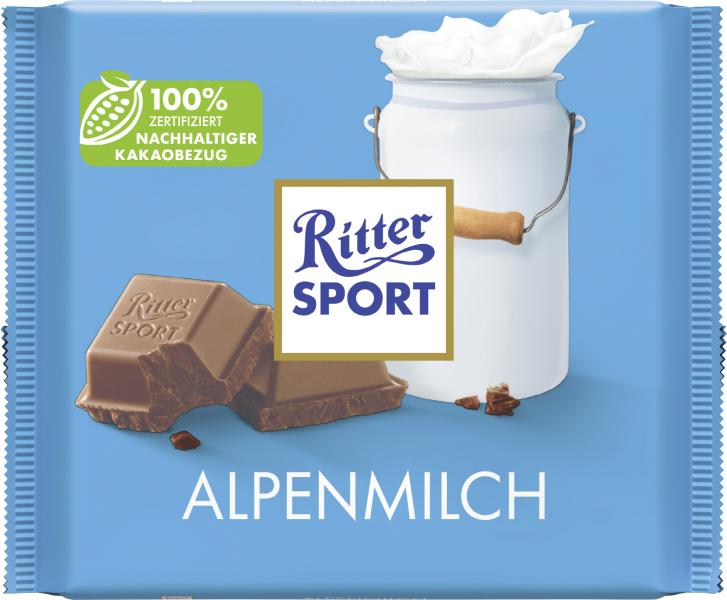 Ritter Sport Alpenmilch Großtafel von Ritter Sport