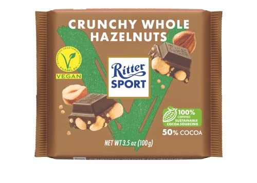 Ritter Sport - Crunchy Voll-Nuss Schokolade - vegan, 10x 100g von Ritter Sport