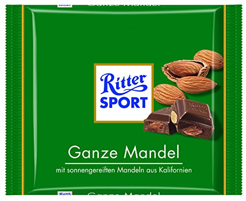 Ritter Sport Ganze Mandel, 11-er Pack (11 x 100 g) von Ritter Sport