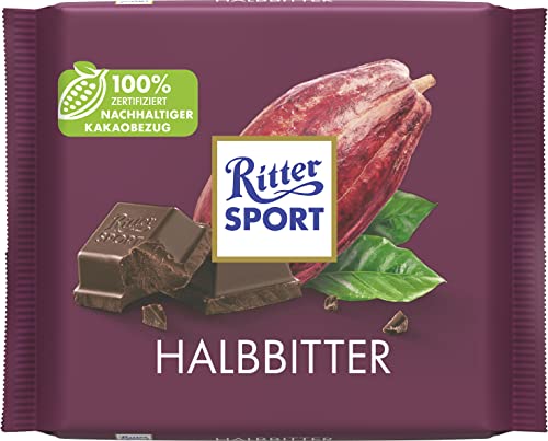 Ritter Sport Halbbitter, 100 g von Ritter Sport