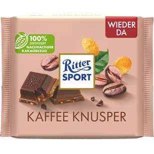 Ritter Sport Kaffee Knusper, 11er Pack (11 x 100g) von Ritter Sport